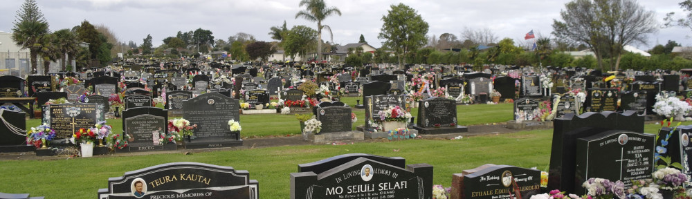 Mangere Cemetery NZ